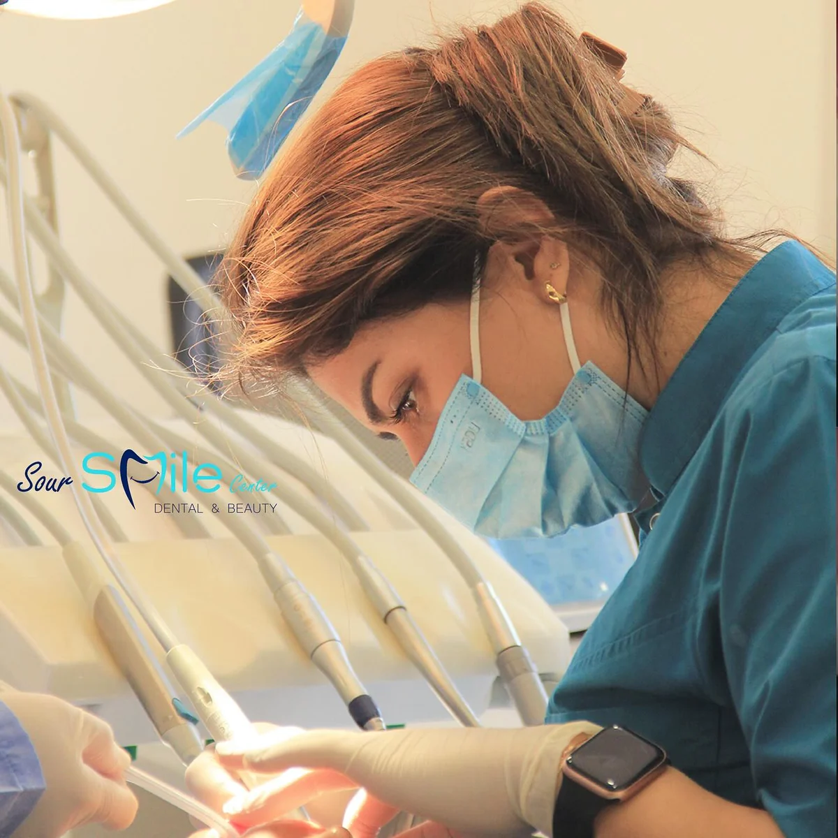 Treatment in progress at Sour Smile Center